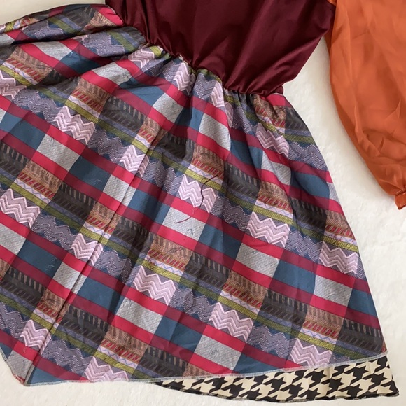 Spirit Kids Costume with Orange and Burgundy - Picture 15 of 16